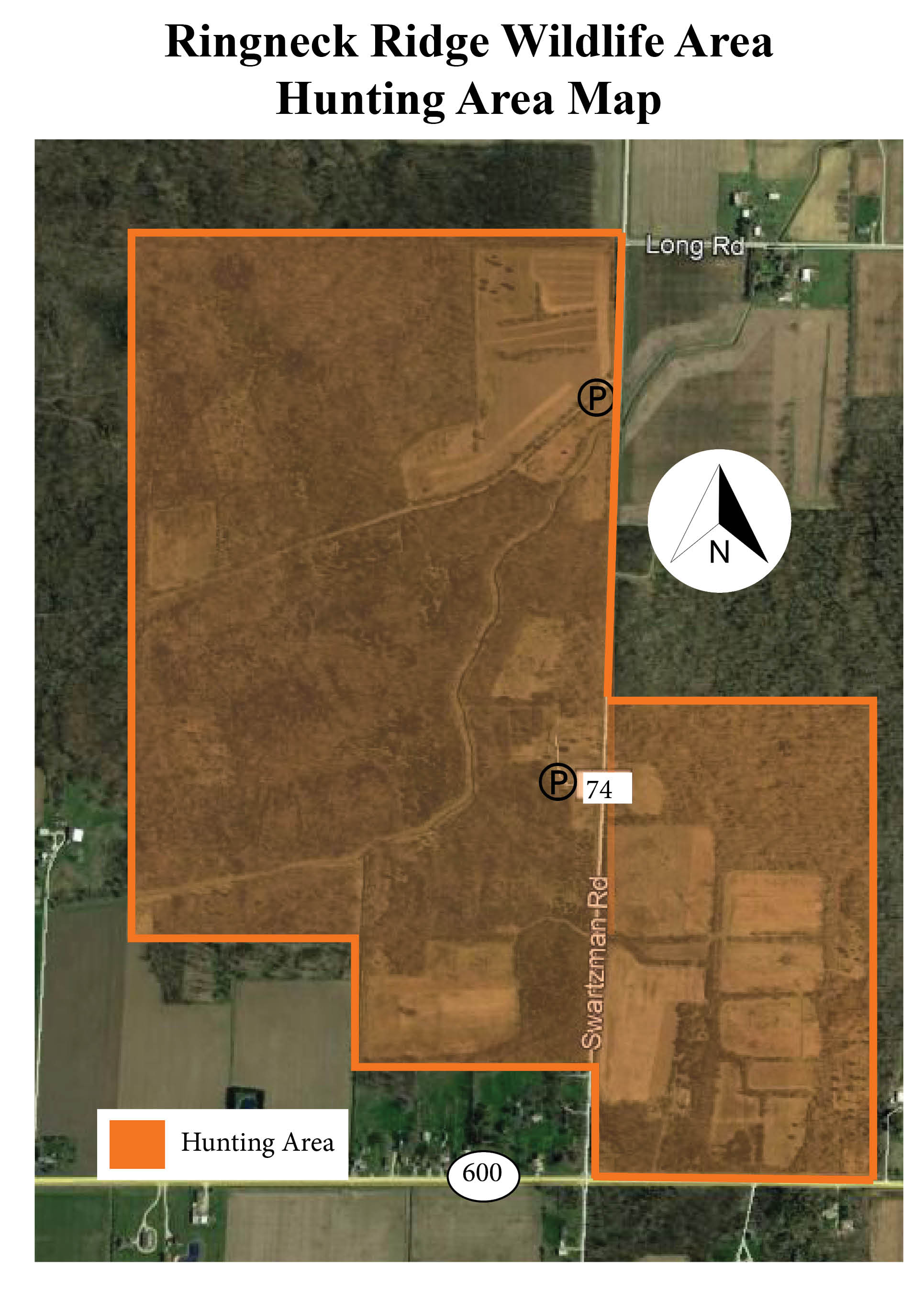 ringneck ridge wildlife area hunting map